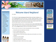 Tablet Screenshot of islandlandscapingandmore.com